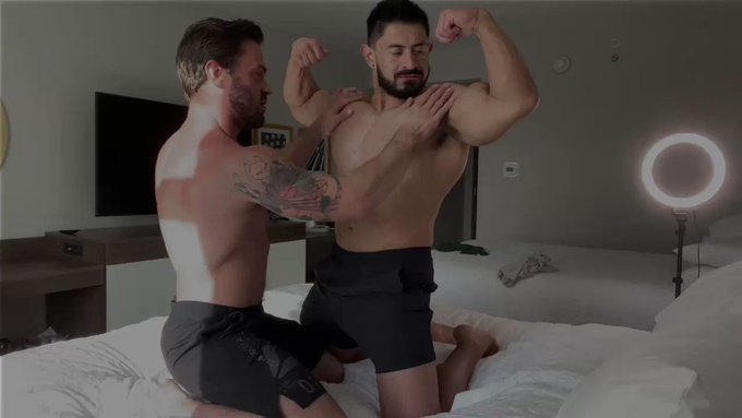 Like #MuscleWorship and fucking? Then you won’t wanna miss my time with @mateomuscle69 ??. Part I out