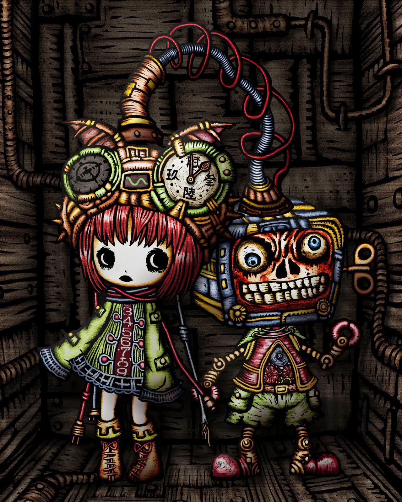 花蟲 キャンバスアート イラスト 花蟲 キャンバスアート イラスト
