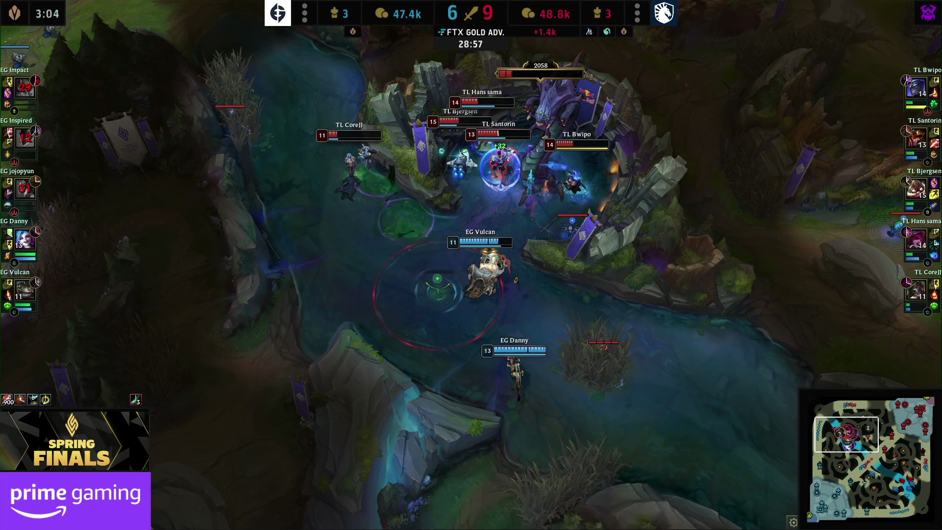 [外絮] LOL Esport 推特 EG偷巴龍