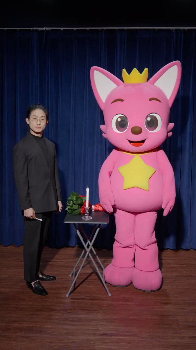 Pink Fong Halloween Costume 2022