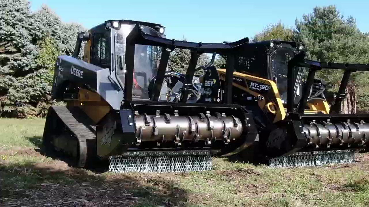 Diamond Mowers on Twitter "There are two common types of drum mulchers