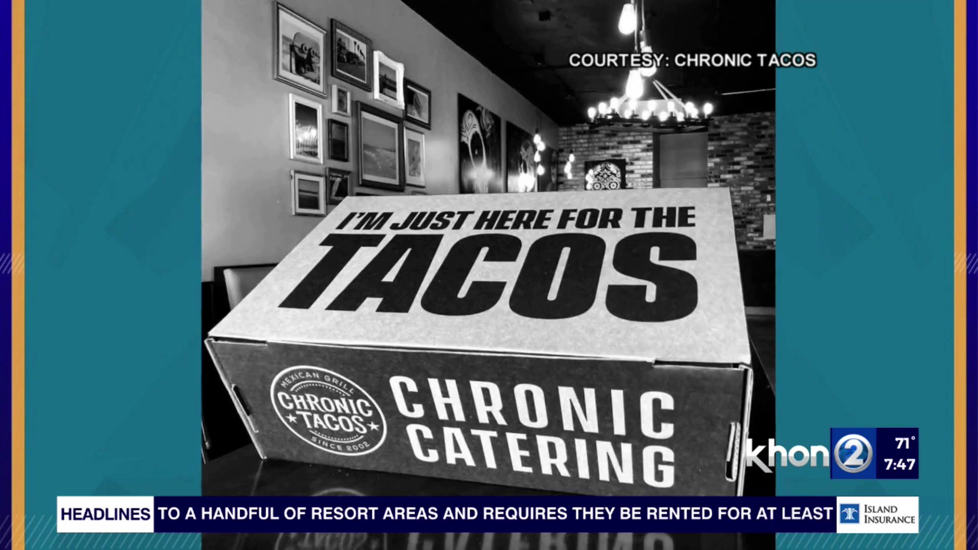 KHON2 News on Twitter "Check out Chronic Tacos on Kapahulu Avenue to