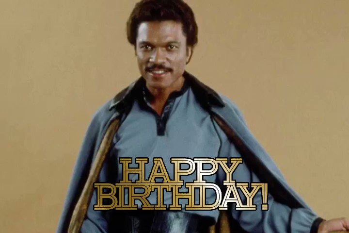 Happy Belated Birthday(April 6, 1937) to actor 
Billy Dee Williams    episode Me and Billy Dee 