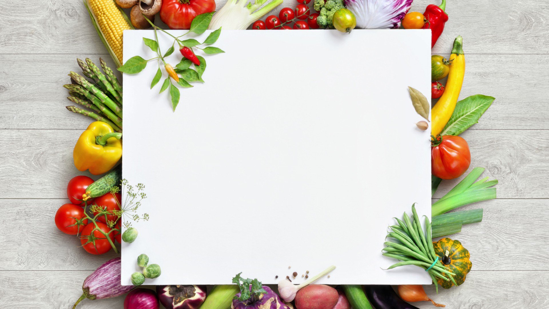 Рамка из продуктов