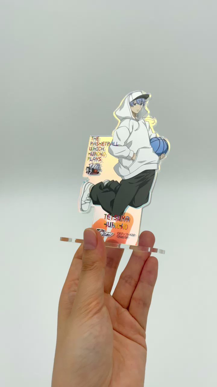 POMMOP on Twitter: "【商品】黒子のバスケ #kurobas #黒バスアニメ10th https ... 黒バス アクリルスタンド