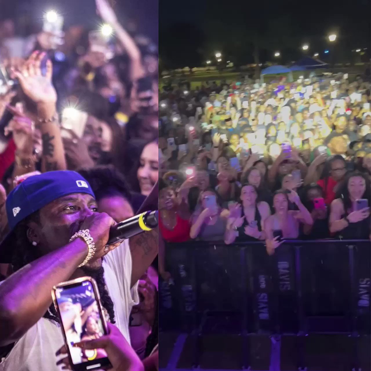 After K CAMP s performance at his sold out concert the fans at ECU sang Happy Birthday 