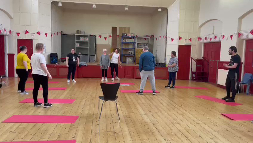 Happy birthday to you Sandra 70 years young today   Celebrating at our Fitness Fun session today 