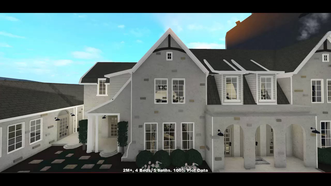 BLOXBURG: Realistic 2-Story Family Home Speedbuild