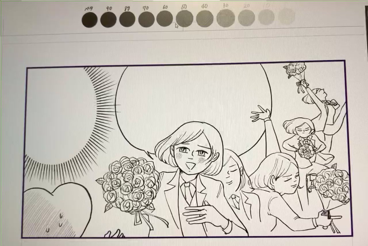 Clip Studio Paint クリスタ Rt Jimapahinasu 前にどなたかが呟いてたクリップスタジオの トーン貼り時短術 左手デバイスと組み合わせてめちゃくちゃ重宝してます ありがとうございます T Co Fvgmmujfb1 Twitter
