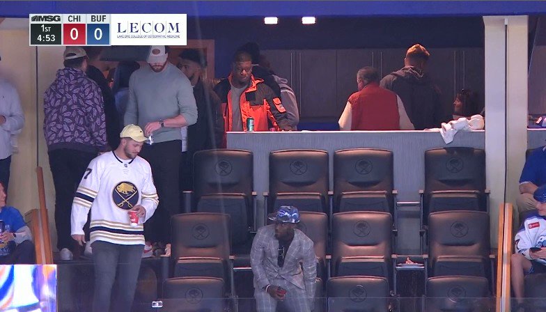 josh allen at sabres game