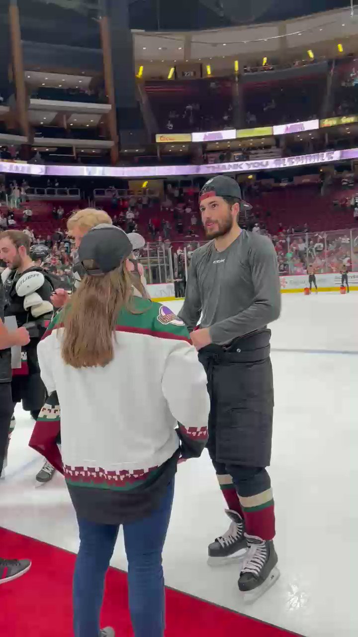 Arizona Coyotes on Twitter "After tonight’s game we gifted some lucky