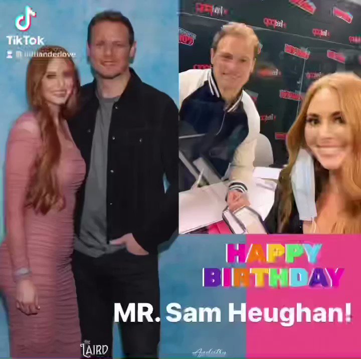 Happy birthday MR. Sam Heughan    