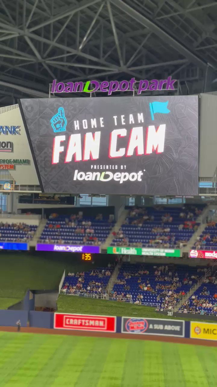 loanDepot on Twitter "TeamloanDepot on the Home Team Fan Cam. 👋