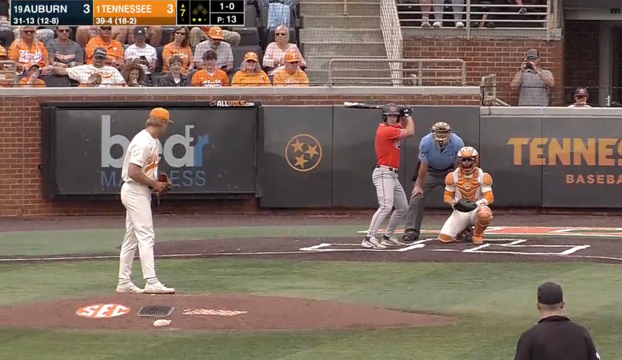 The Athletic on Twitter "105.5 MPH 🤯 Tennessee pitcher Ben Joyce broke his own record for