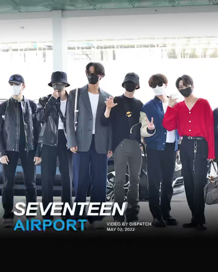 svt contents on X: "koreadispatch IG update with SEVENTEEN 220502 SEVENTEEN  at Incheon Airport for departure bound to Japan https://t.co/4sCblsKEzA" / X