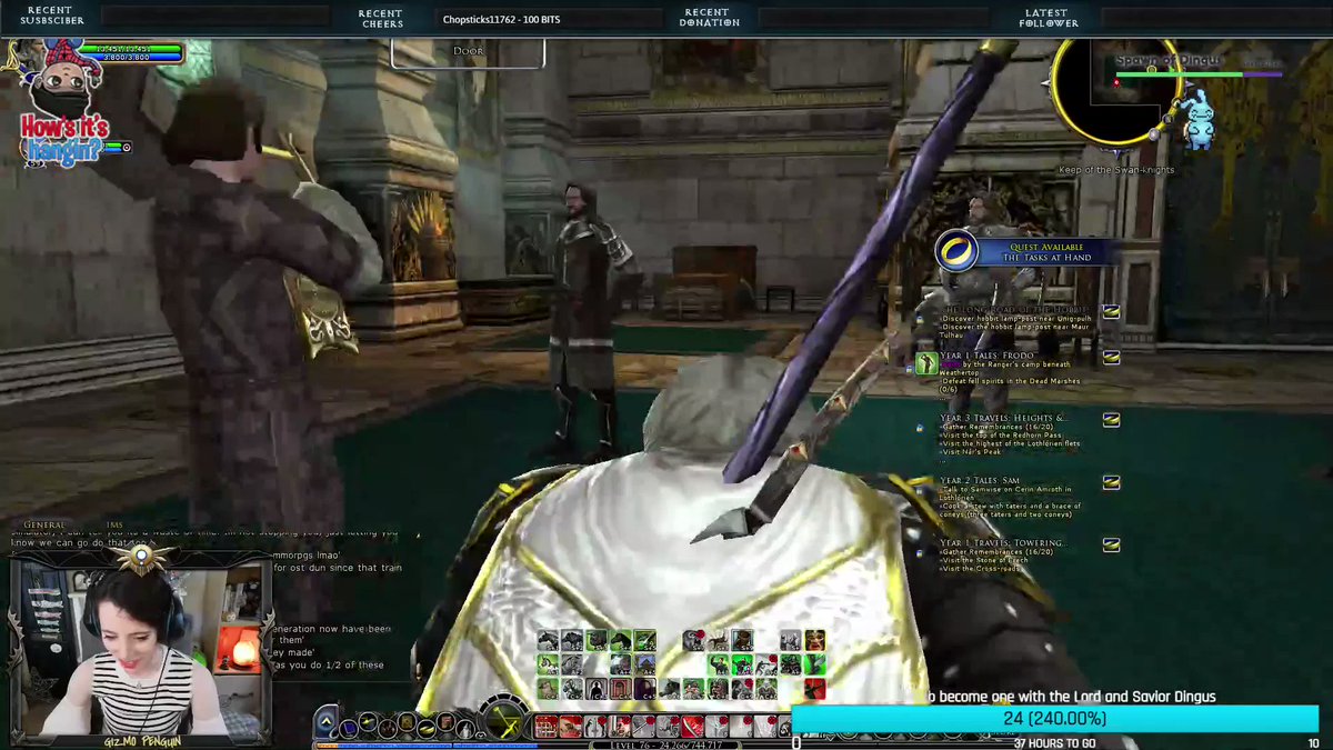 Chat tabs constantly change position lotro