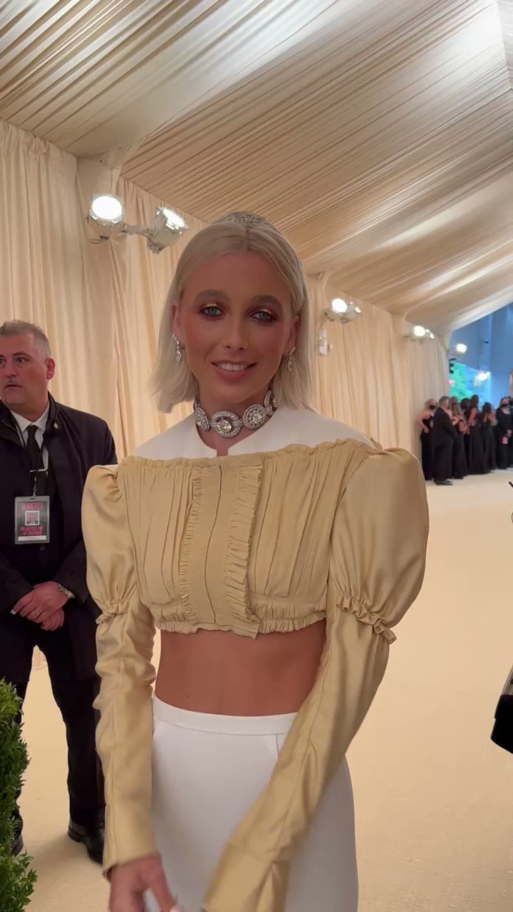 These Videos Of Jack Harlow & Emma Chamberlain Flirting At The Met Gala Are  Wow