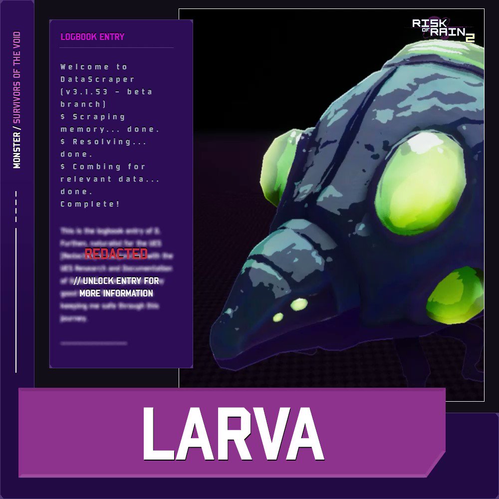 Risk of Rain 2 - Survivors of the Void - Patch 1.2.3 · Risk of