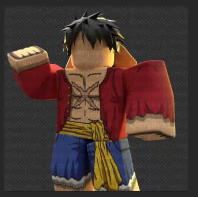 roblox luffy hair