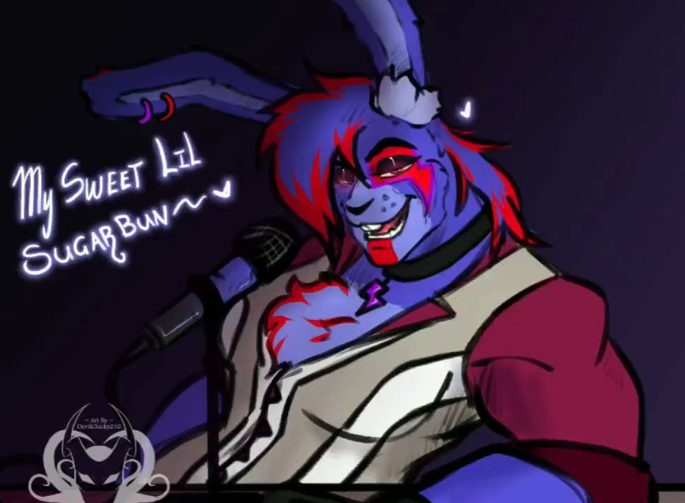 X-এ Soup: Bonus when I drew Glamrock bonnie #FNAF #fivenightsatfreddys  #FNAFRuin #GlamrockFoxy #GlamrockChica #GlamrockFreddy #GlamrockRoxy  #GlamrockMonty  / X