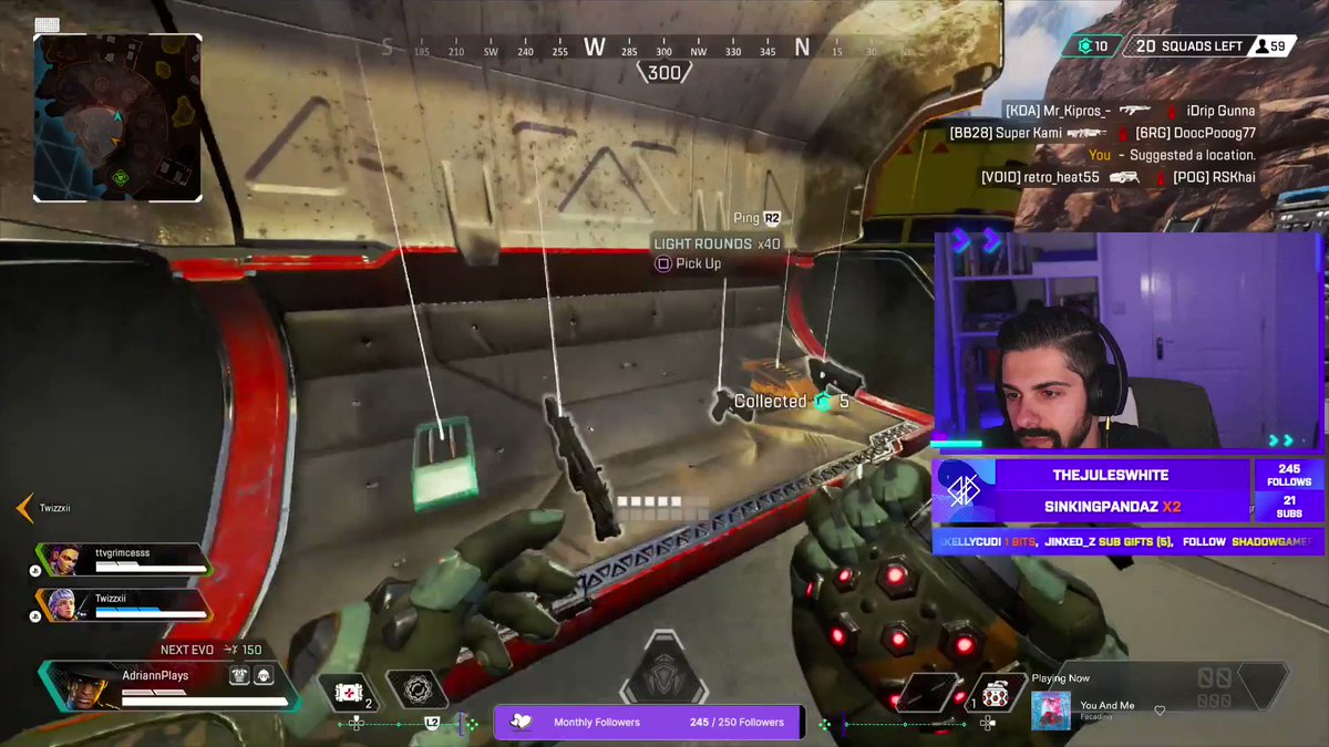 Chaos with @grimcessss and @Twizzxii - Part 1
.
.
#ApexLegends #APEX #fps #SmallStreamersConnect #twitchstreamer #ApexLedgends https://t.co/RfwppnVCqE