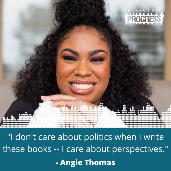 ZerlinaMornings: Author of the mega-bestselling, multi-award-winning book THE HATE U GIVE & more @angiecthomas joined @ZerlinaMaxwell to discuss her books and their impact!

Listen: https://t.co/E2bC4DUr3r https://t.co/rTts7PXzKC