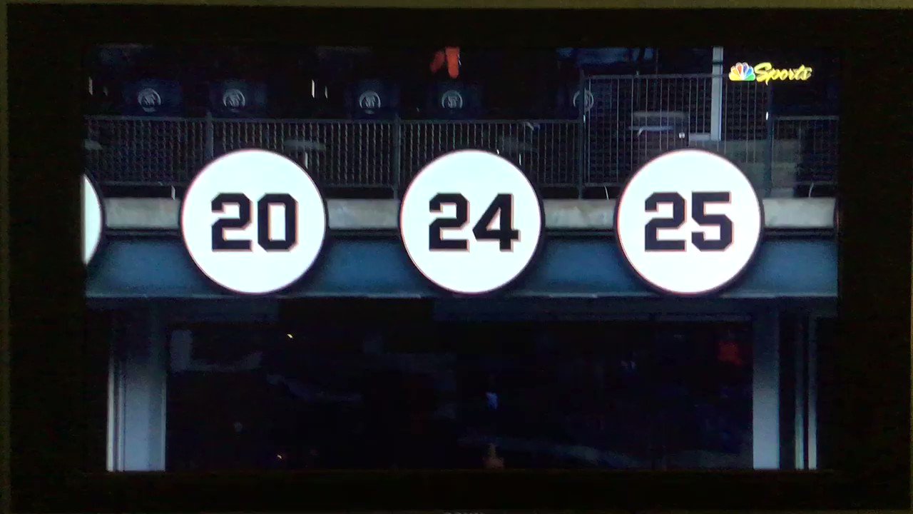 Happy Birthday, Say Hey Willie Mays , let s get a W tonight. 