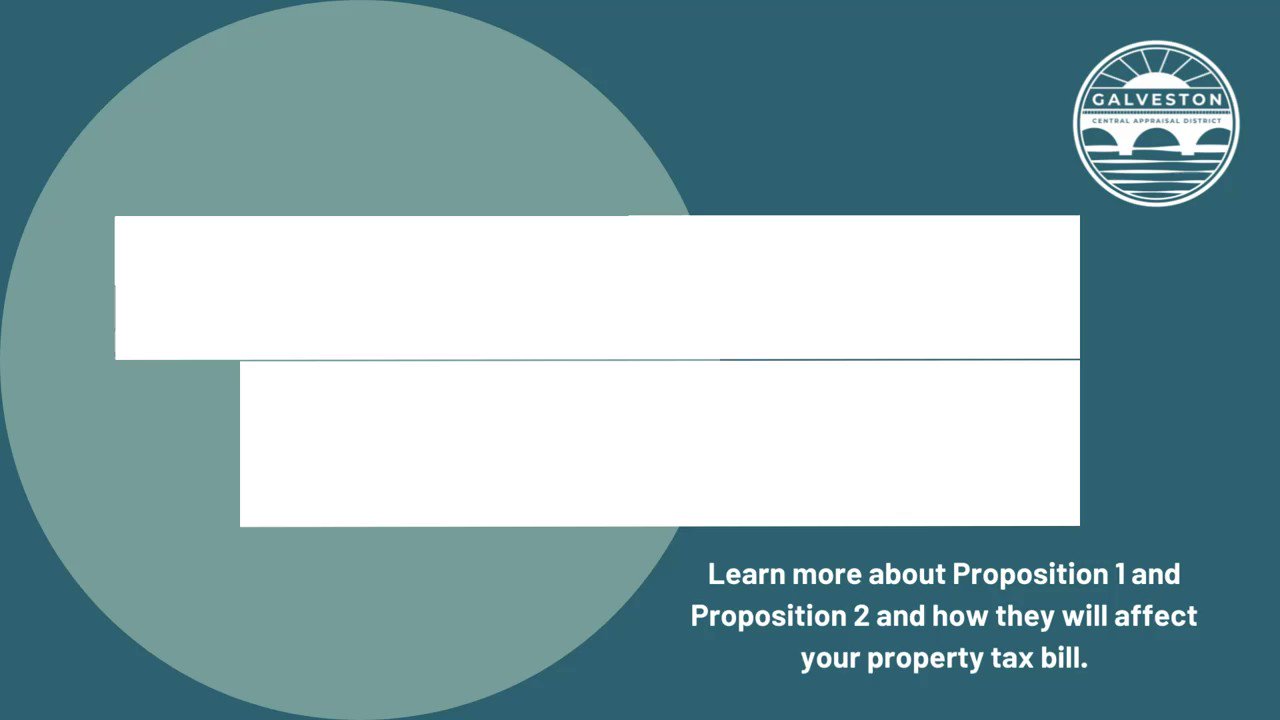 Galveston Central Appraisal District (GalvestonCAD) / Twitter