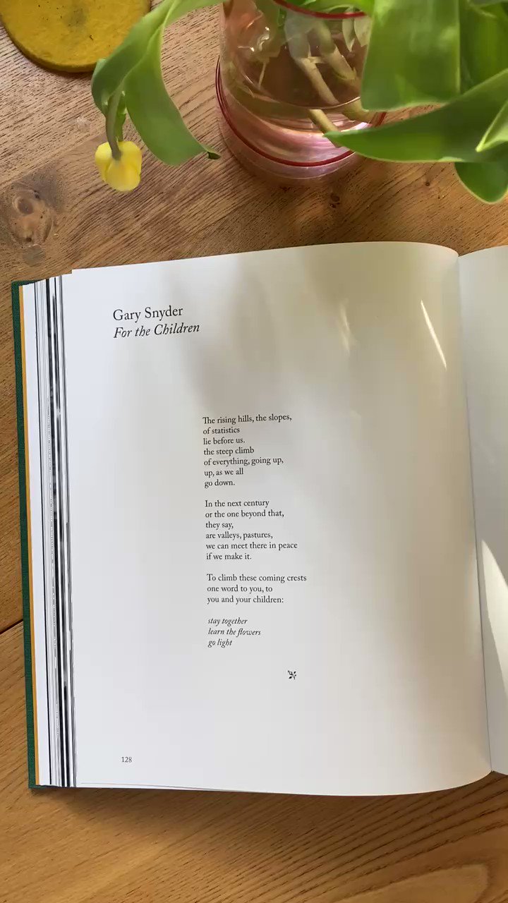 Happy birthday, Gary Snyder. 