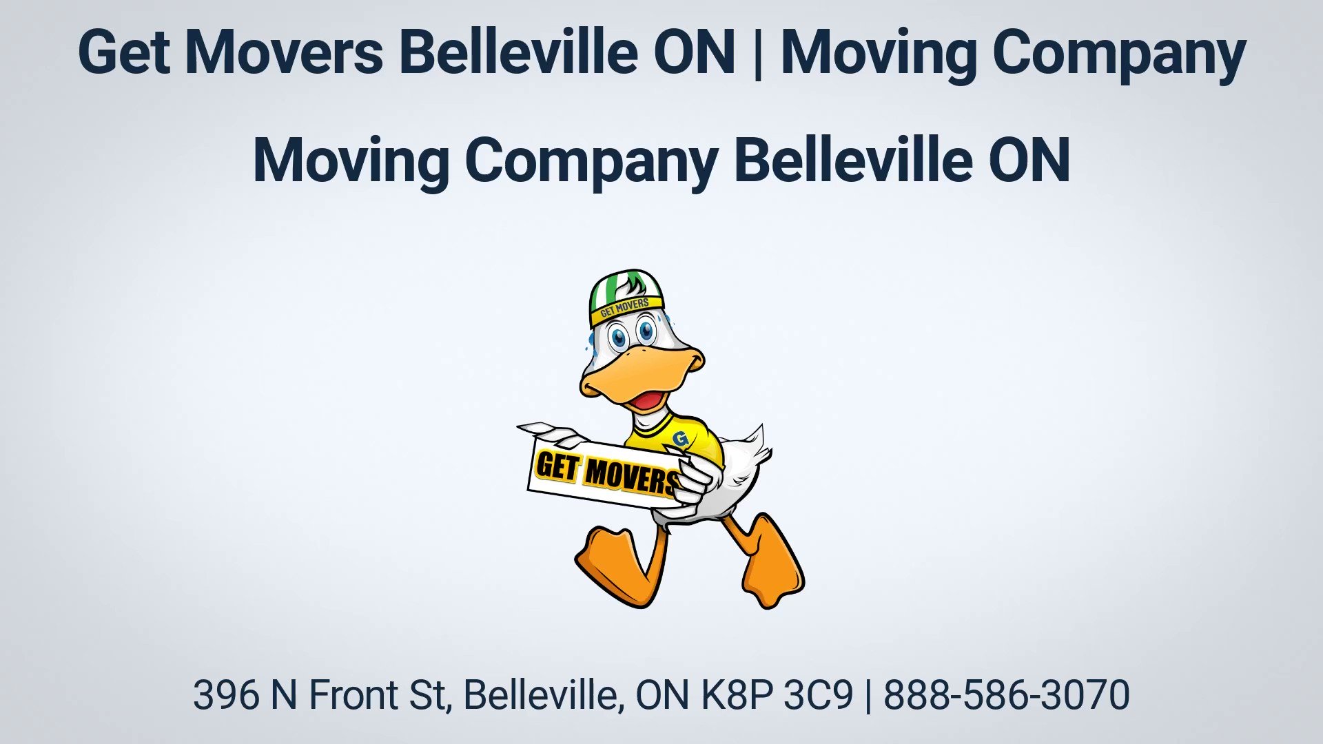 Get Movers Belleville ON | Moving Company
