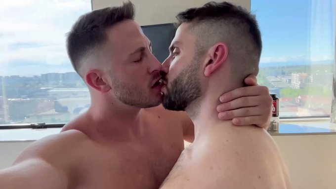 NEW video with @AlexPalmieri2 treated as a slut by @davide_dsalam85 ??? watch it uncensored on his onlyfans