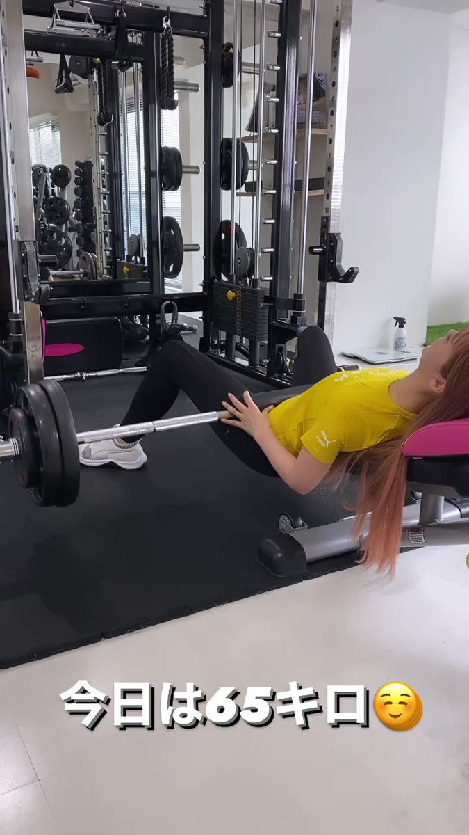 今週はジム週3で行くよ。 一昨日も行って今日も行ってる🥹 すべて仕事