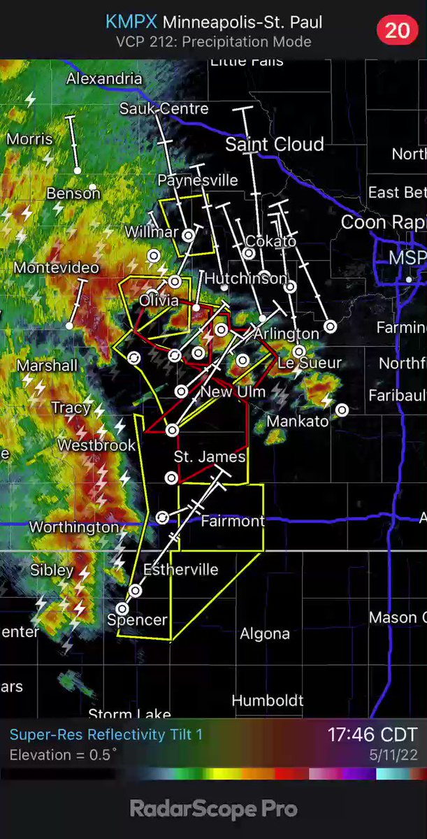 RT @AZTacoCat1: Looks like a derecho starting to form #mnwx https://t.co/6mVxtJdLre