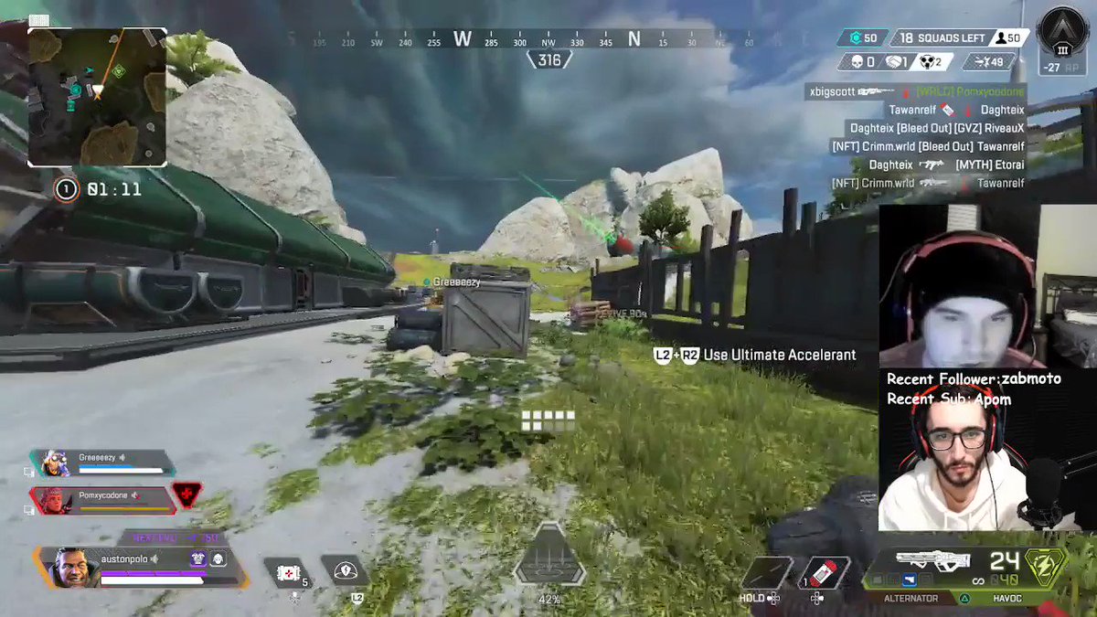 RT @AustonPolo: Dual Cam with @ChaseApom playing Apex Legends!
Come hang out!
https://t.co/ODhsMeimRR https://t.co/lfEudvEPZh