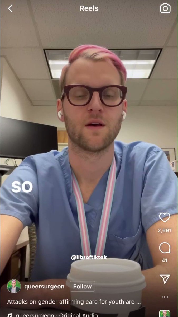 Image for the Tweet beginning: This queer surgeon performs gender