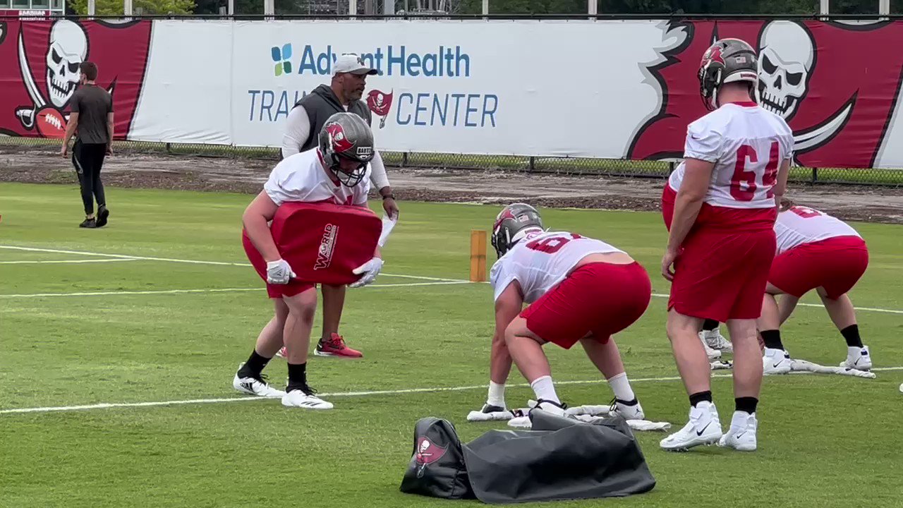 PewterReport on Twitter "Bucs 2nd round pick Luke Goedeke hitting the