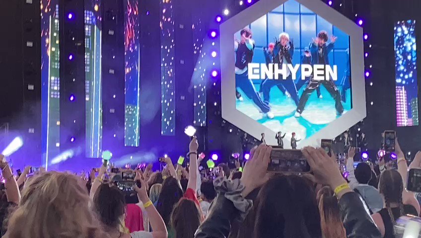 ENHYPEN UPDATES on X: ENHYPEN devoured today's stage at Music