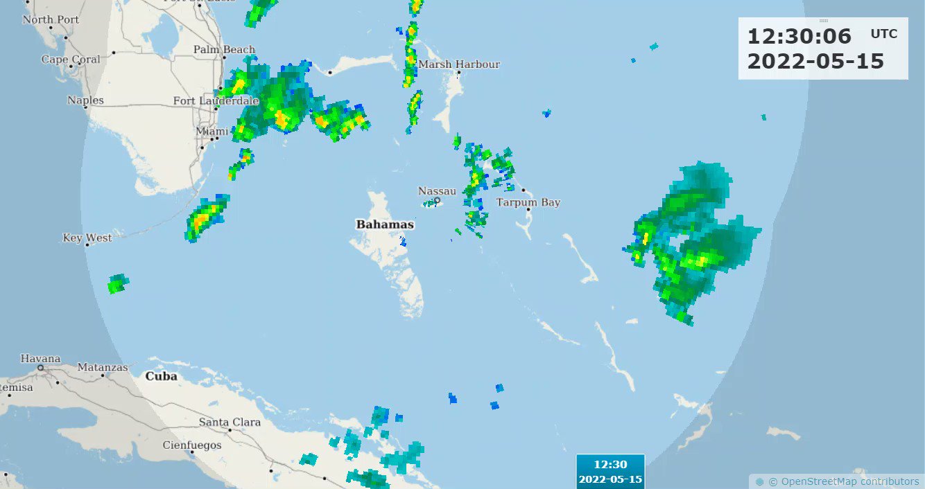 Tribune242 on Twitter "From the Bahamas Department Of Meteorology Doppler Weather Radars in