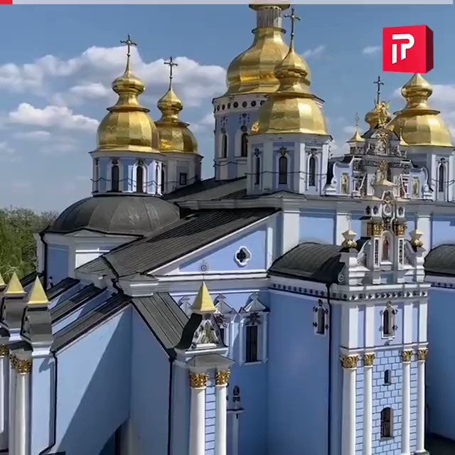 Михайловский Златоверхий купола