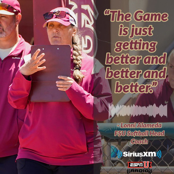College Sports on SiriusXM on Twitter "Lonni Alemeda & FSU_Softball