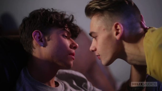 In a dreamy, tantric state, horned up Asher Haynes manifests his ultimate fantasy fuck, pretty boy, Paxton