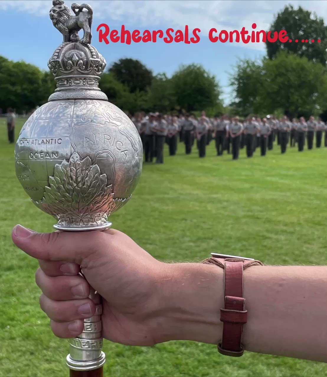 The Bands of HM Royal Marines on Twitter "Rehearsals continue……… Don’t