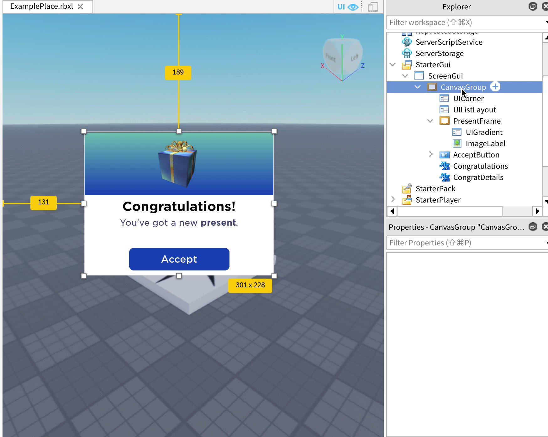 Bloxy News on Twitter "Introducing the new CanvasGroup instance for UI