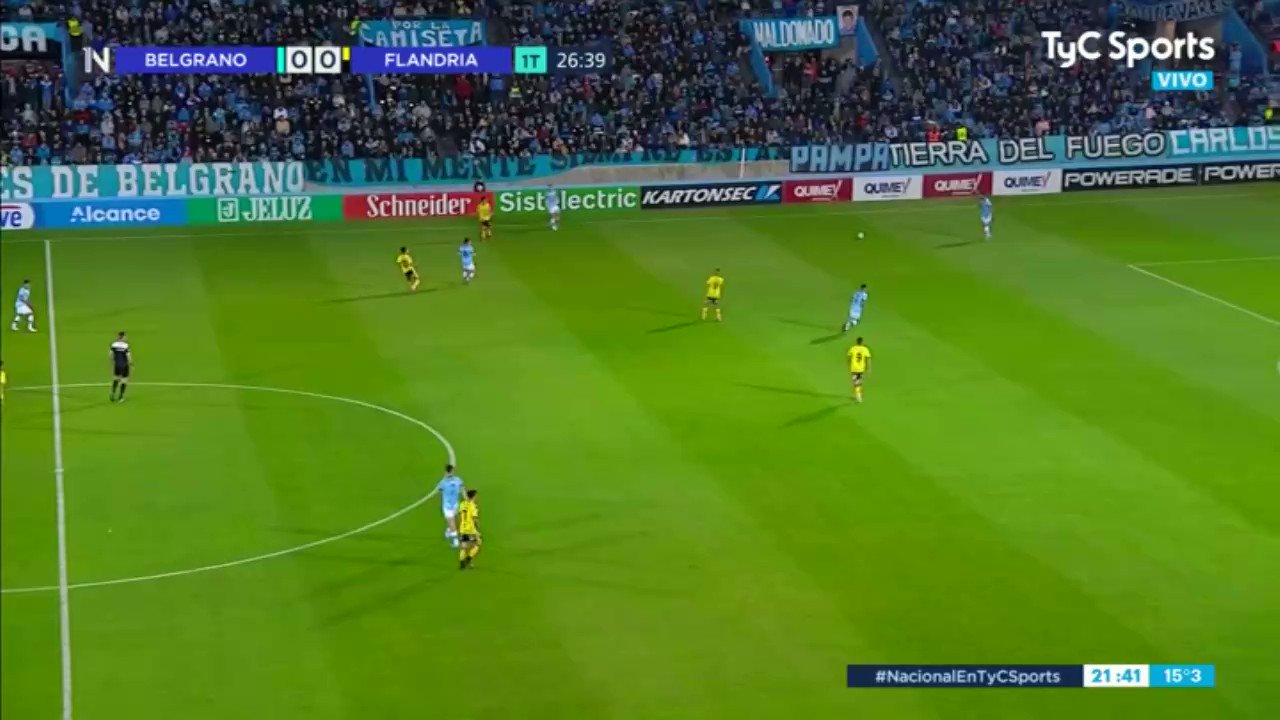 TyC Sports Play on Twitter: "#NacionalEnTyCSports⚽️ ¡Golazo @Belgrano! Lo su goleador, Pablo Vegetti. Con este tanto el "Pirata" supera 1-0 a @CSyDFlandria. Miralo EN VIVO por @tycsports o https://t.co/6eSENGb6G0 acá