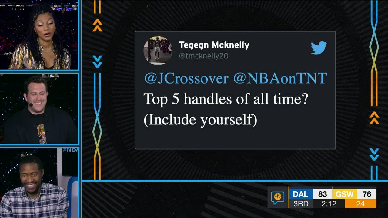 NBA on TNT on Twitter "Top 5 handles of alltime? 🤔 JCrossover gives