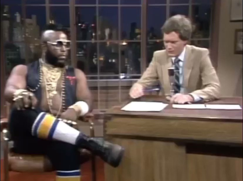 Happy 70th birthday Mr. T! First name: Mr Middle name: . Last name: T. 