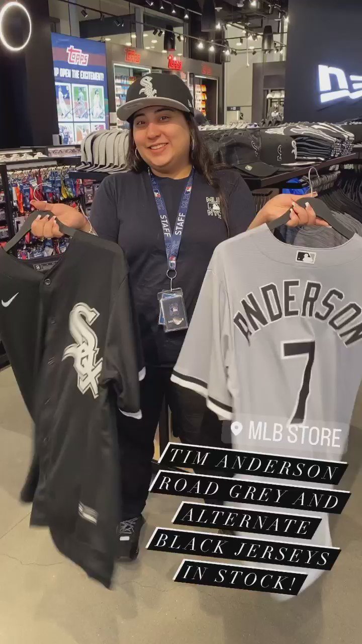 MLB Store on X: Get your @TimAnderson7 jerseys at @mlbstorenyc