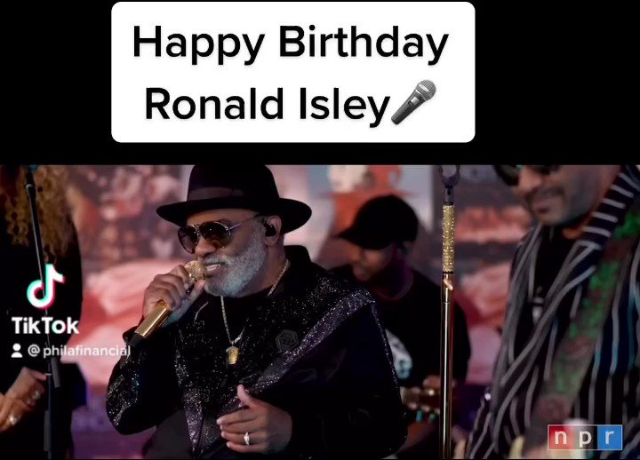 Happy Birthday Ronald Isley! 