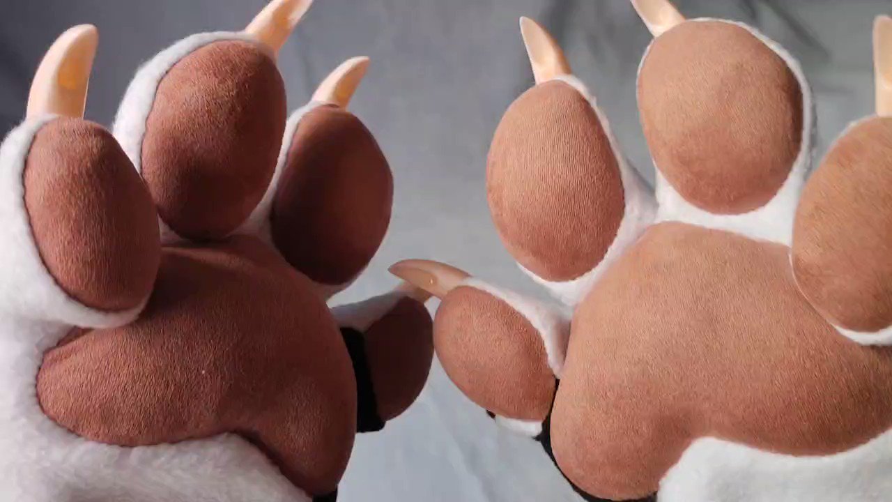 ViBi on Twitter "Our new calicocatpaws for sale! furry fursuit 