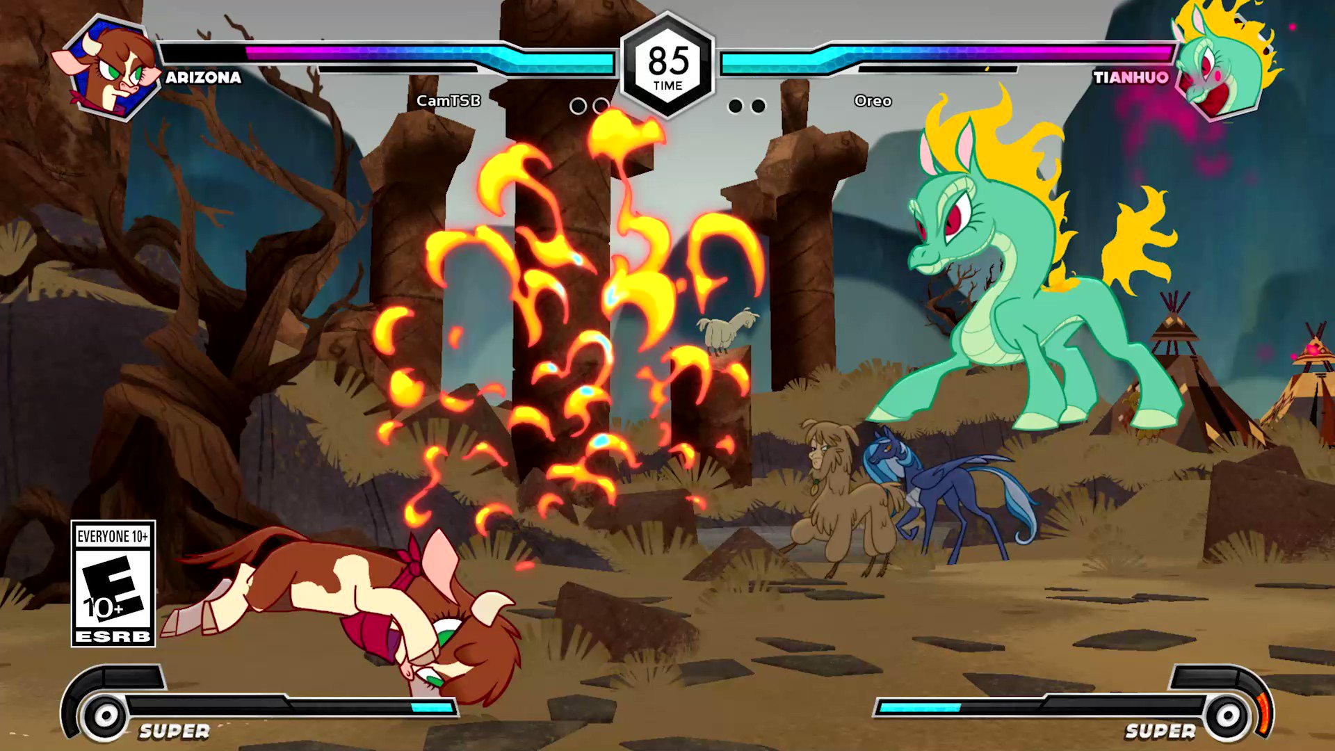 Them's Fightin' Herds gets cross-play between Steam and Consoles